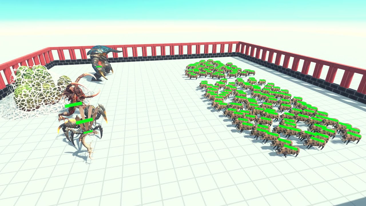 Alien Exotica Vs Every Unit Same Price Part 2 ARBS | Animal Revolt Battle Simulator