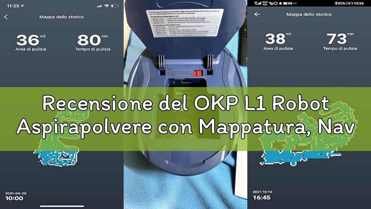 Recensione del OKP L1 Robot Aspirapolvere con Mappatura, Navigazione LiDAR, 3800Pa, 200 Minuti, WiFi