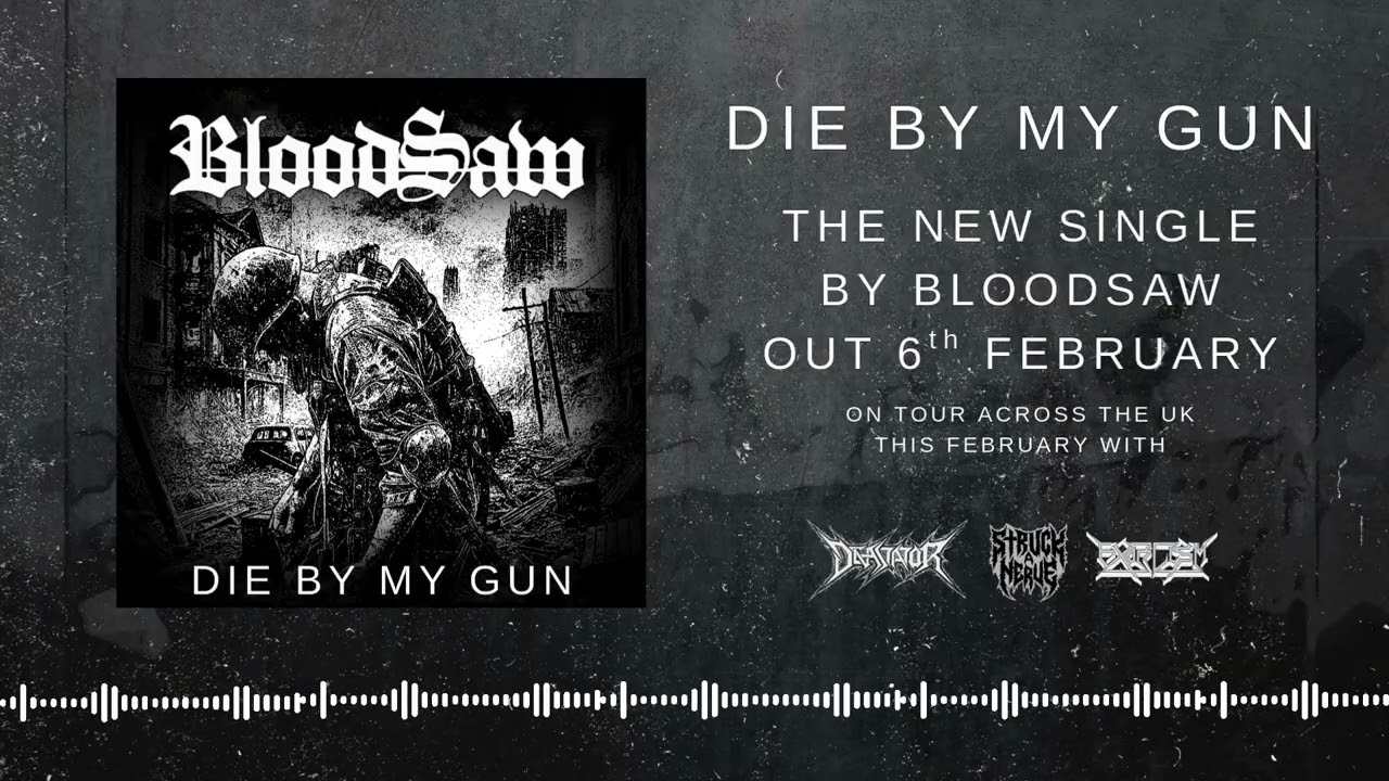 Bloodsaw - Die By My Gun (Official visualizer)