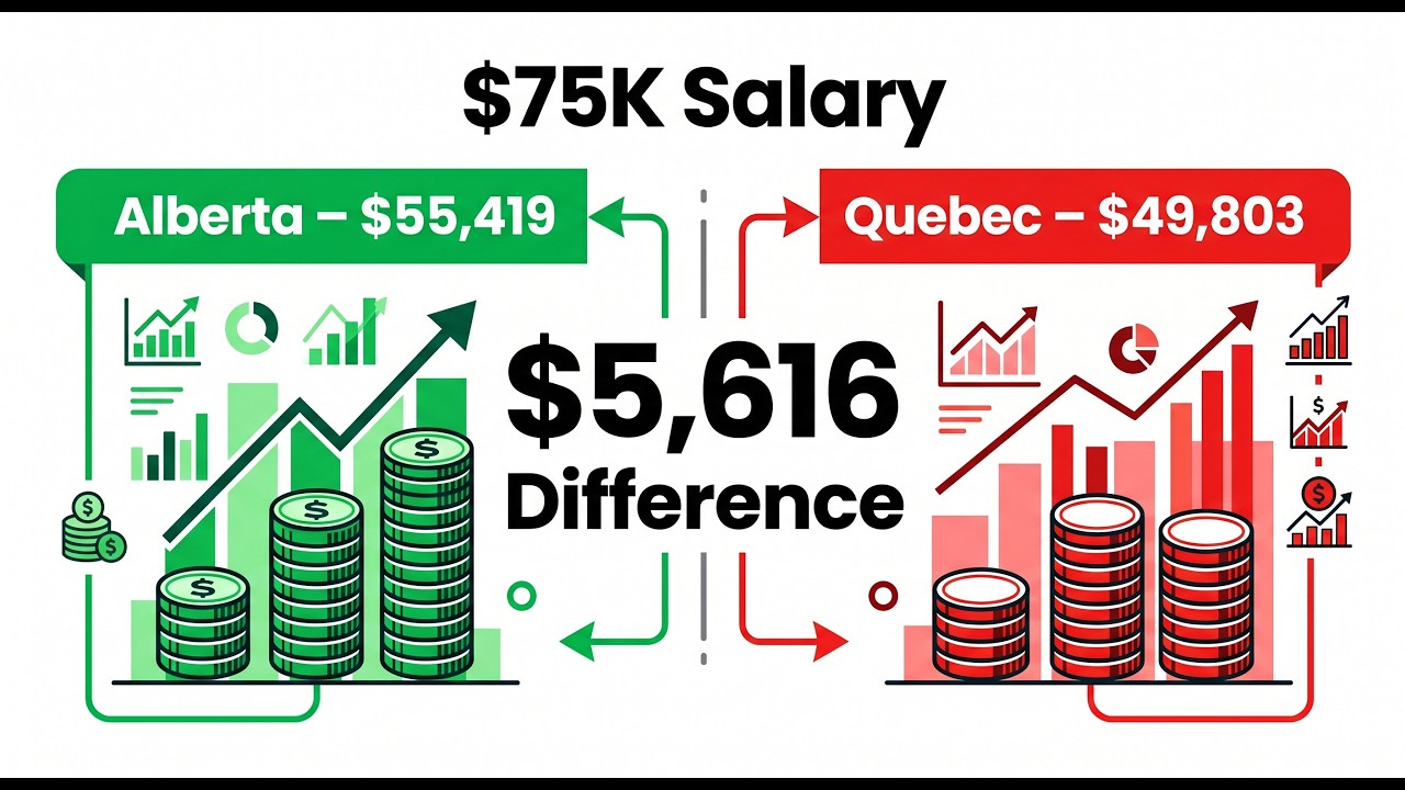 $75,000 Salary in Canada &mdash; What You ACTUALLY Take Home (All Provinces 2026)