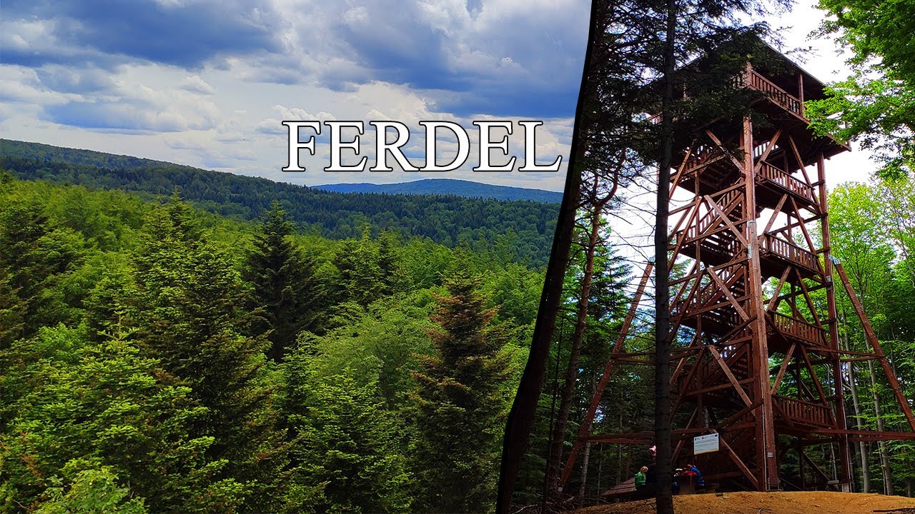 Ferdel 648m II Wieża widokowa w Beskidzie Niskim II Folusz II Magurski Park Narodowy