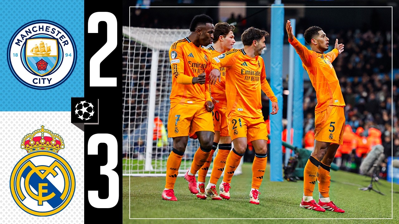 HIGHLIGHTS | Manchester City 2-3 Real Madrid | Champions League