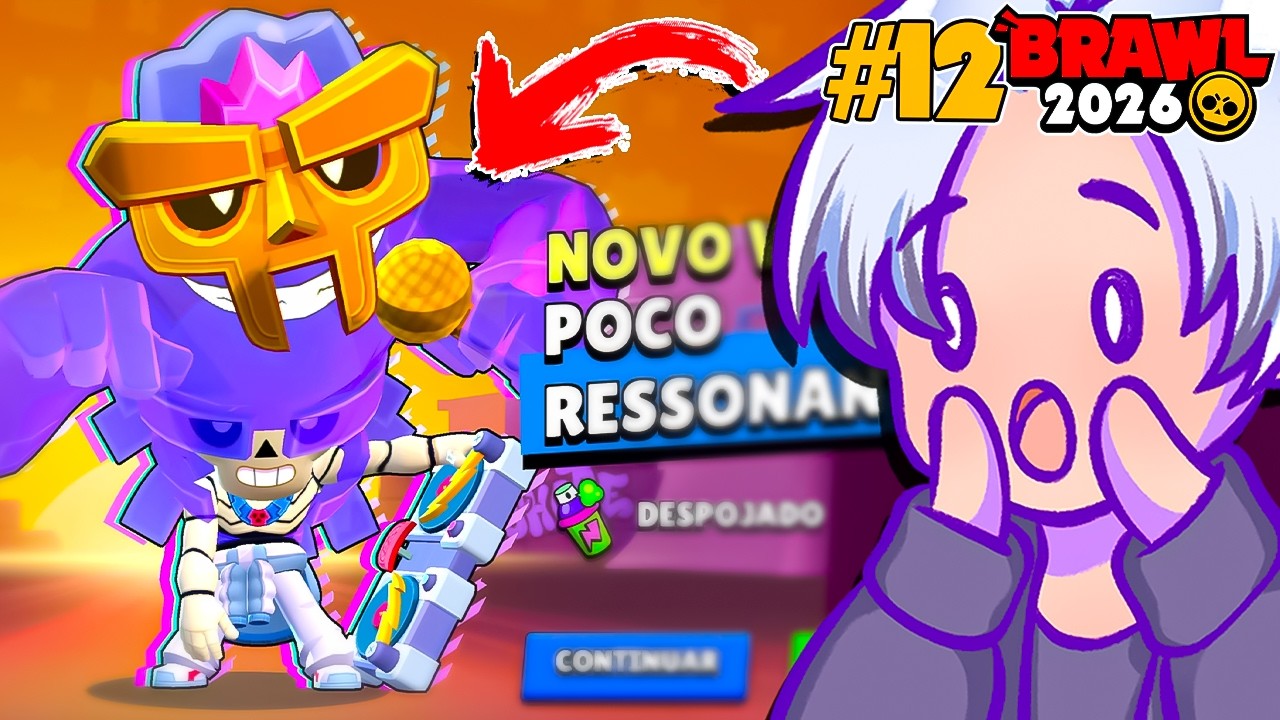 o BRAWL STARS deu o MELHOR PRESENTE pra conta #BRAWL26 ! Ep12