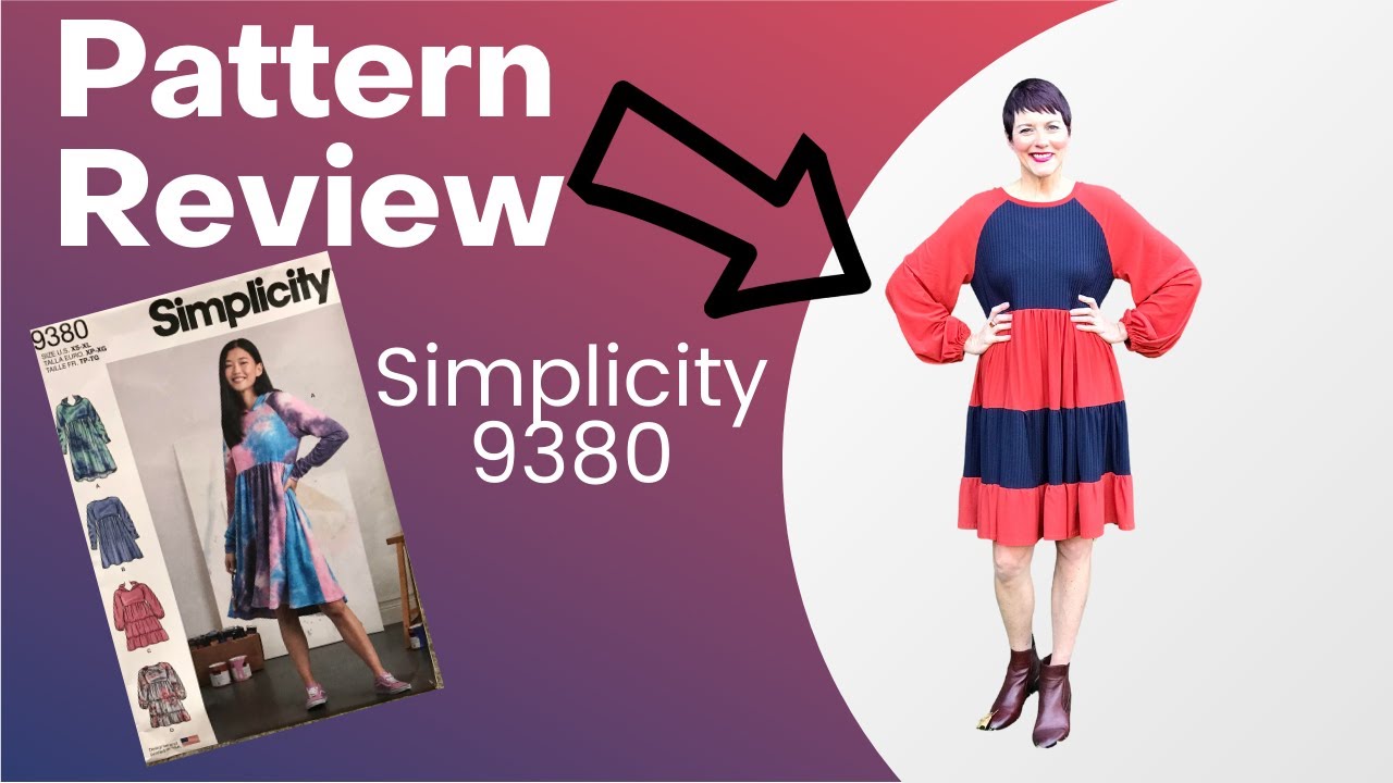 Simplicity 9380 Pattern Review!  Great for Beginners!