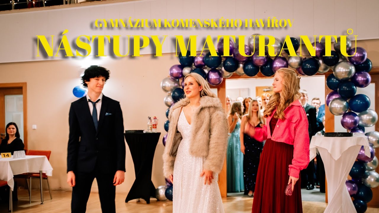 NÁSTUPY MATURANTŮ | GYMNÁZIUM KOMENSKÉHO HAVÍŘOV