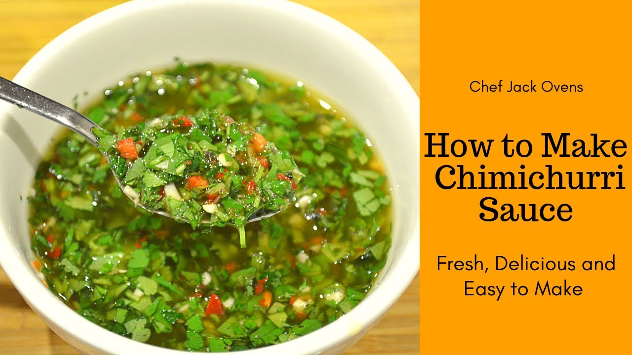 How To Make Chimichurri Sauce