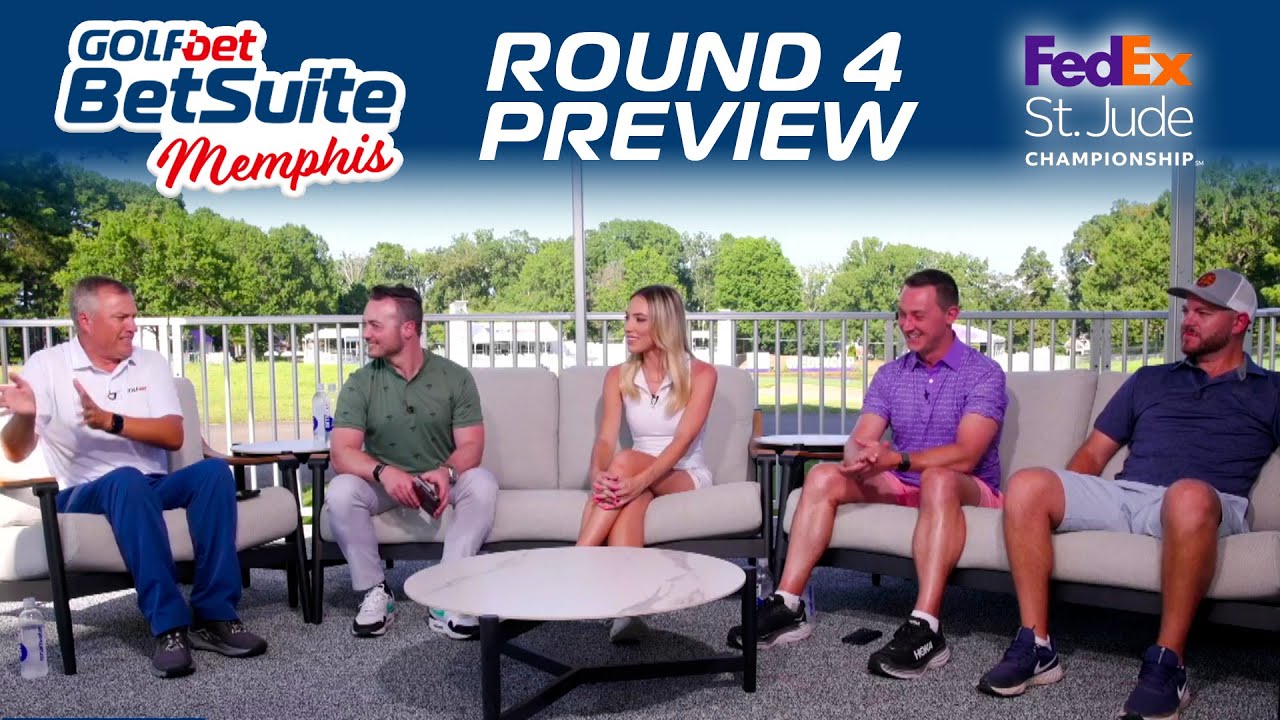 FedEx St. Jude Championship | Updating Round 4 Bets | Golfbet Betsuite