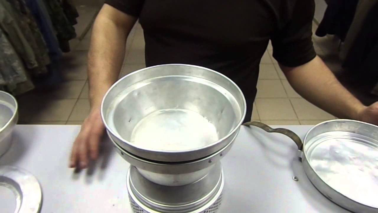 Шведская печь META 50.Swiss Army storm cooker META 50 in action