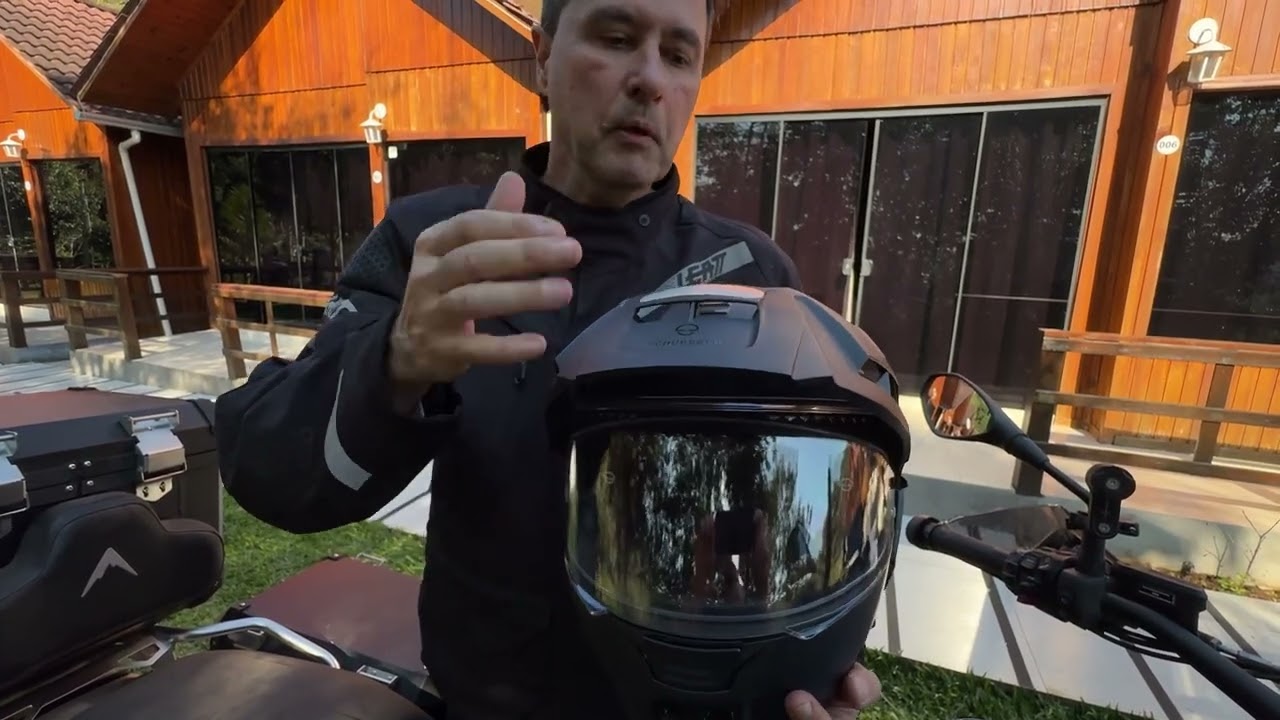 Capacete Schuberth E 2. Minhas primeiras impressões.