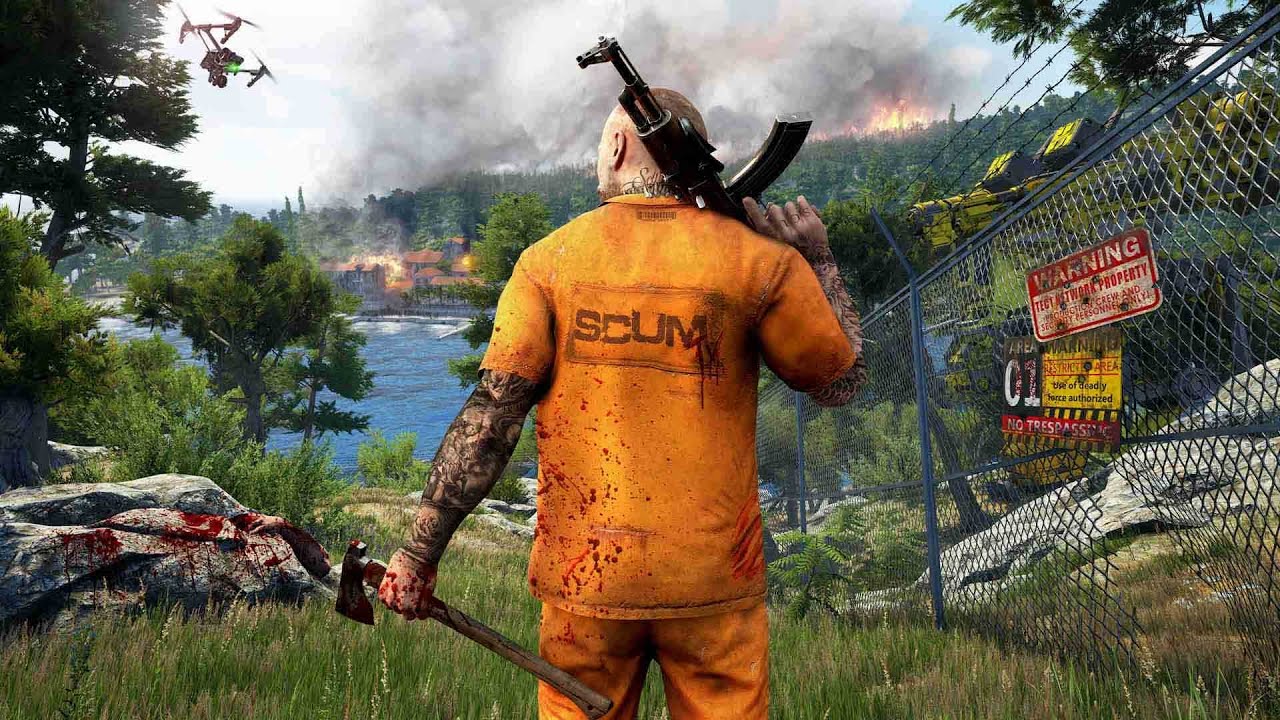 SCUM-RP Сервер! Сервер призрак! Я нашёл клад!!