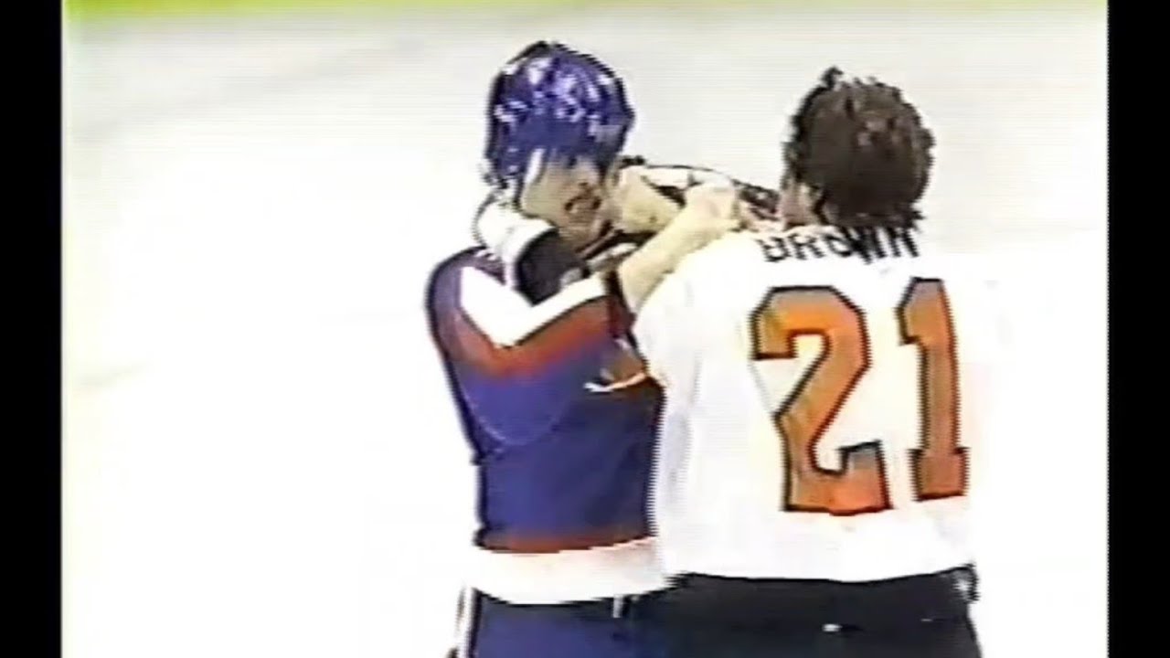Jets - Flyers rough stuff 11/1/84