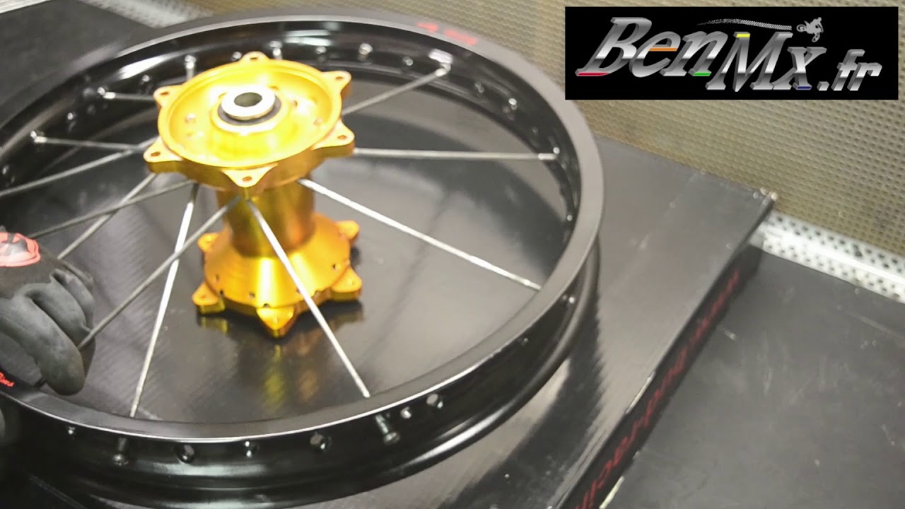 rayonnage roue motocross