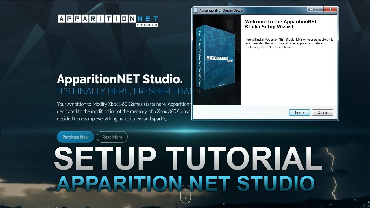 ApparitionNET Studio Setup Tutorial