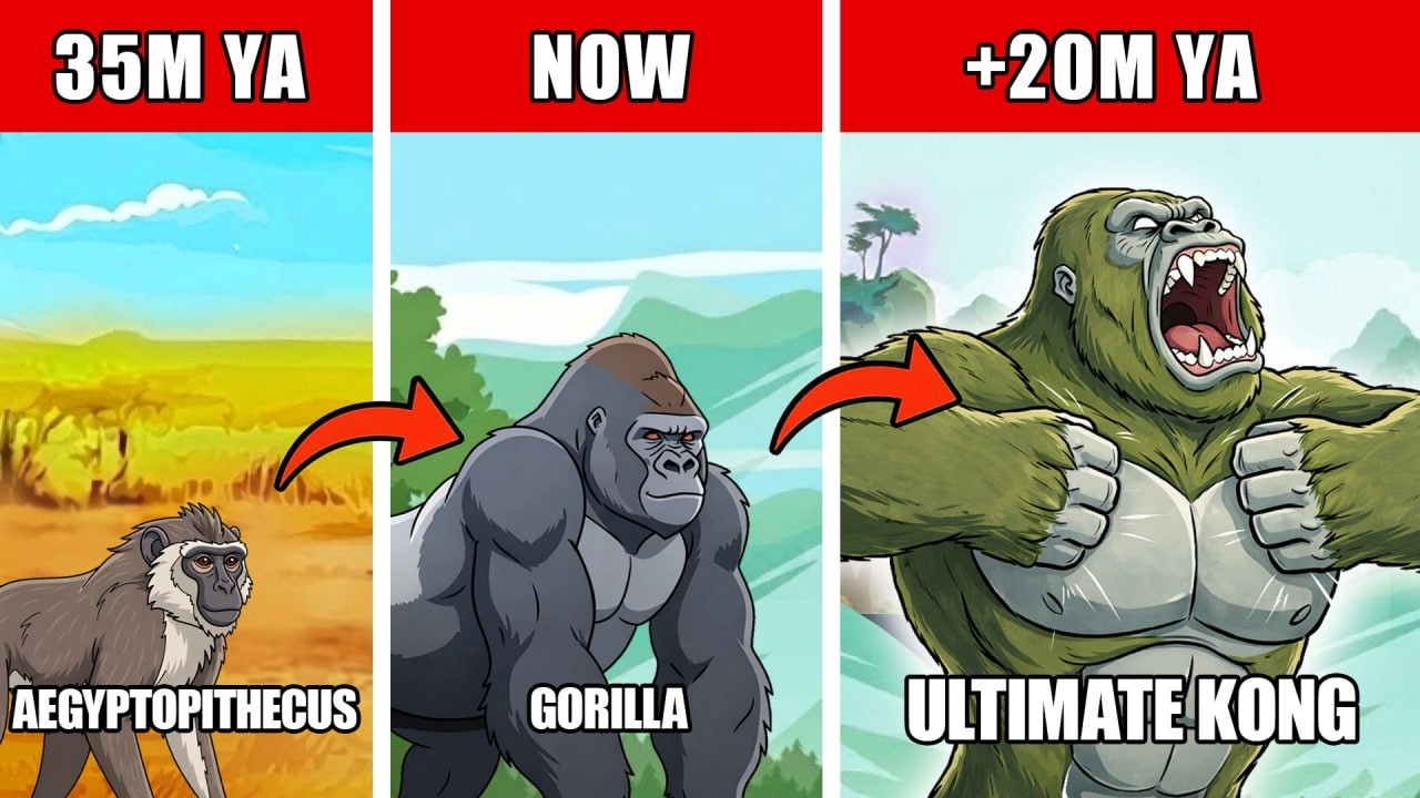 Kong Origin Evolution: What If Kong Truly Evolved?