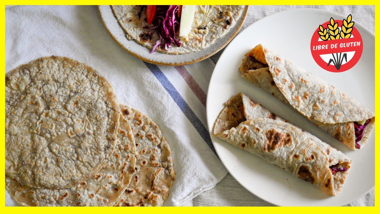 MASA para TACOS [2 INGREDIENTES]🔰 tortillas para tacos, fajitas o wraps super elásticas