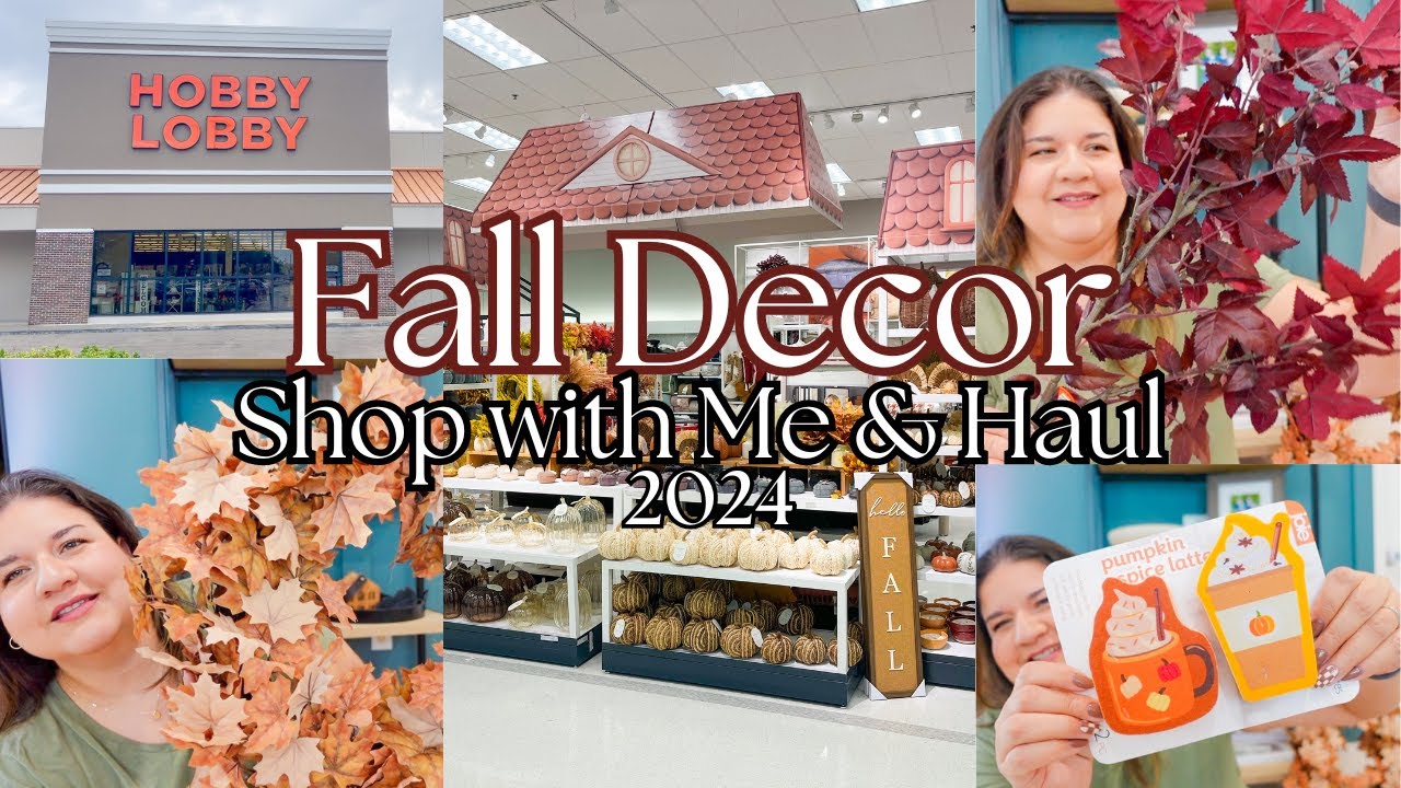 FALL SHOP WITH ME & HAUL 2024 | HOBBY LOBBY, TARGET & MORE!