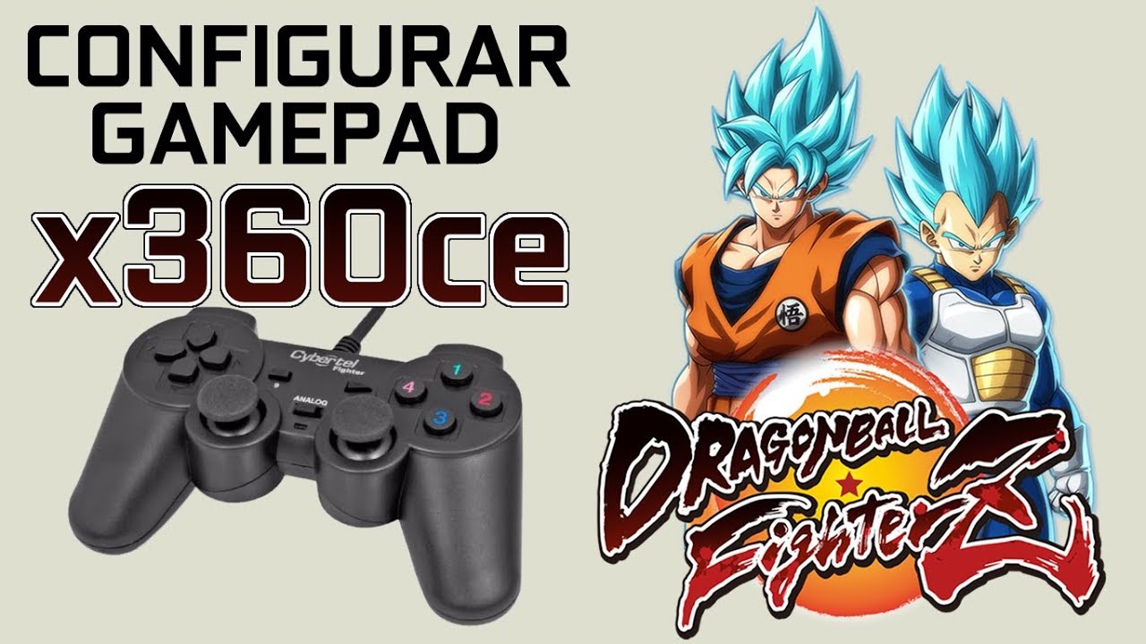 DRAGON BALL FighterZ: Configurar Mandos Génericos con x360ce