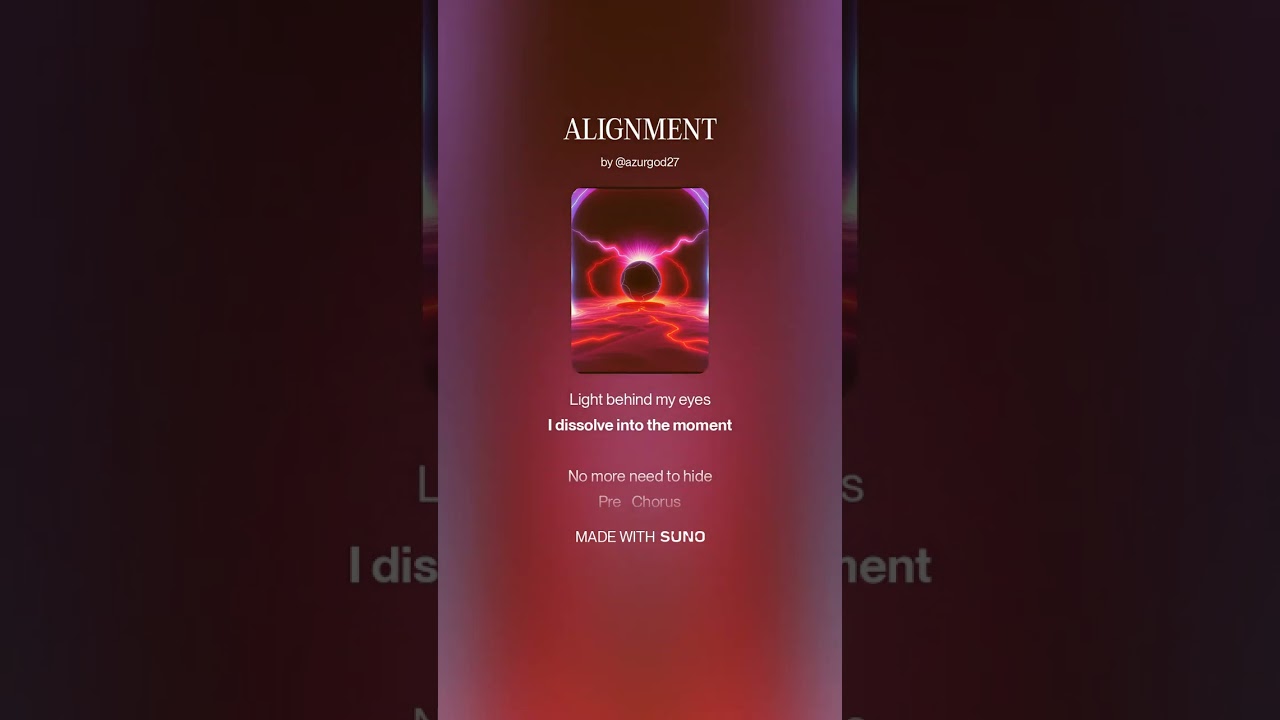ALIGNMENT- #viral  #music  #musica  #fyp  #electronicmusic  #alternative