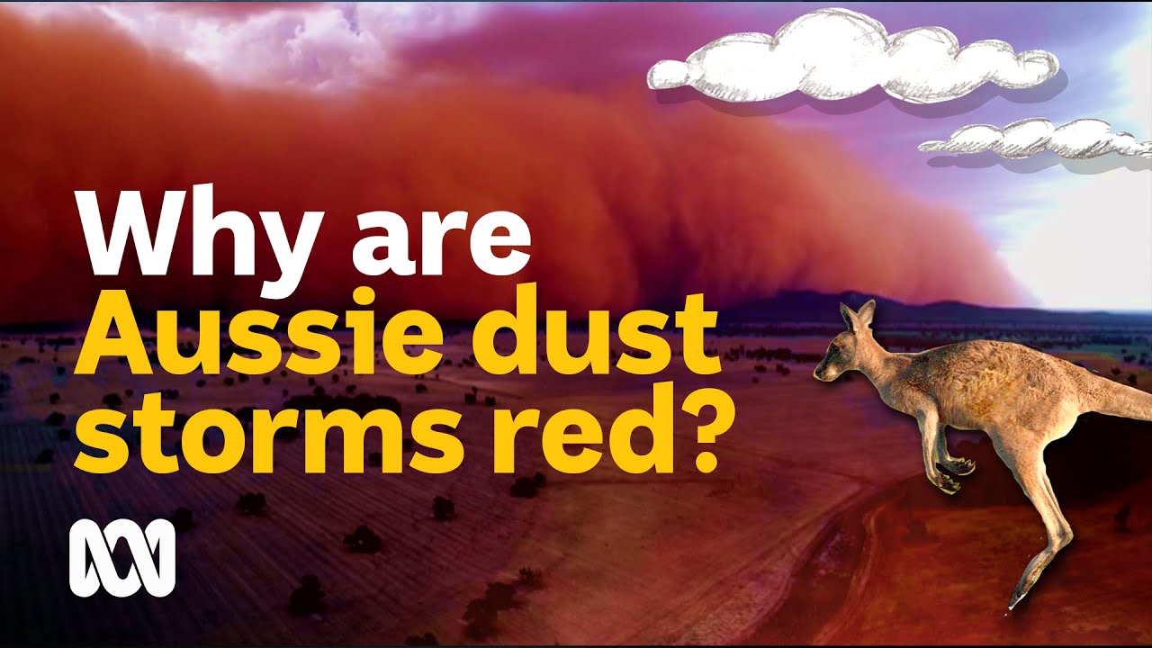 Why dust storms in the Aussie outback are so red | Colourful Weather | ABC Australia