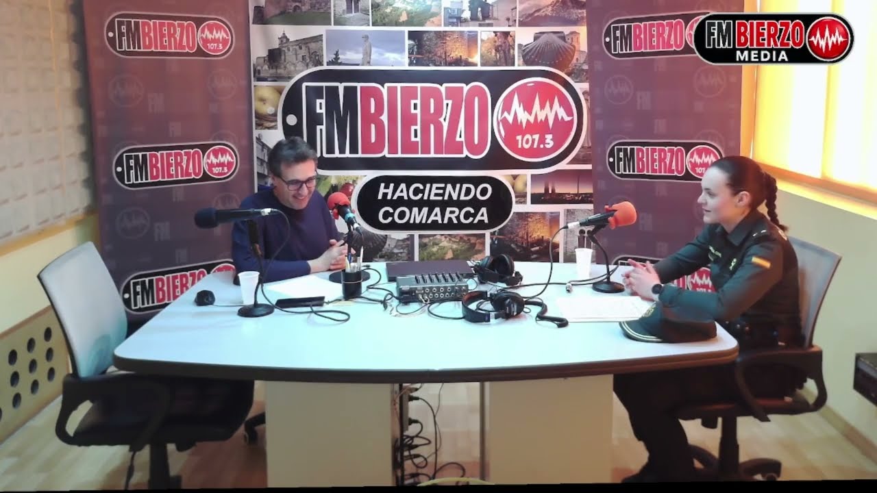Hablamos de seguridad con la Teniente Julia García, responsable del Puesto Principal de Bembibre