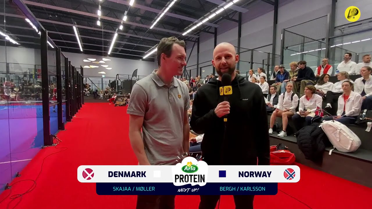 Danmark vs Norge, Herre Senior | Nordiske Mesterskaber - Kamp 1 | @DanskePadelKlip x Padel-TV