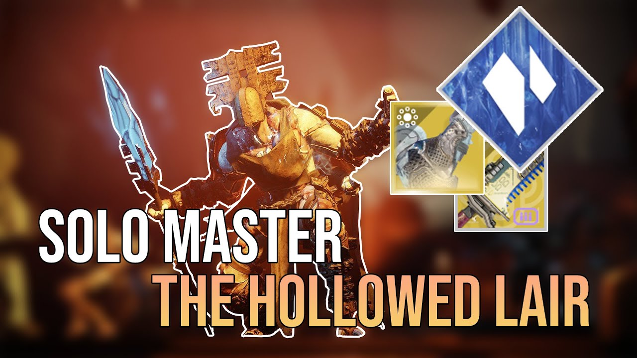 [Destiny 2] Solo Master Nightfall The Hollowed Lair - Platinum (Season of the Lost)
