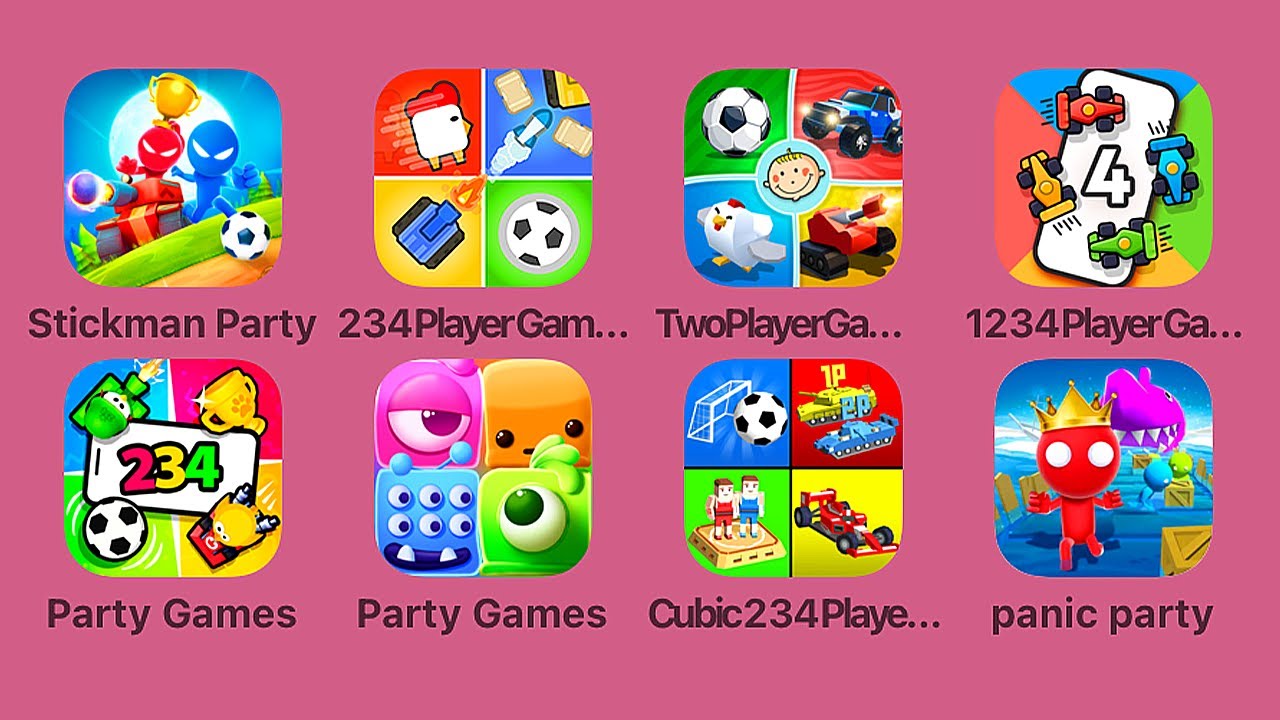 Stickman Party 1-4 Player Games,2.3.4 Player,Two Player Games Org,234 Player Mini Games,Party Games