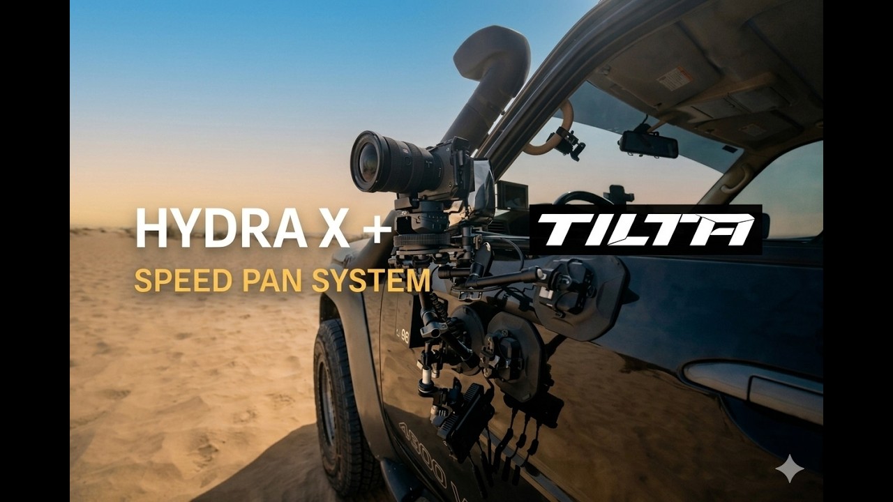 TILTA Hydra x Dan Ming Speed Pan System review with car and horse