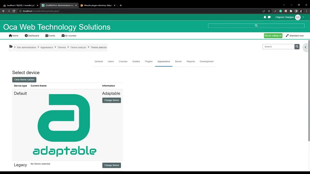 Освоение Moodle | Простой способ установки адаптивной темы