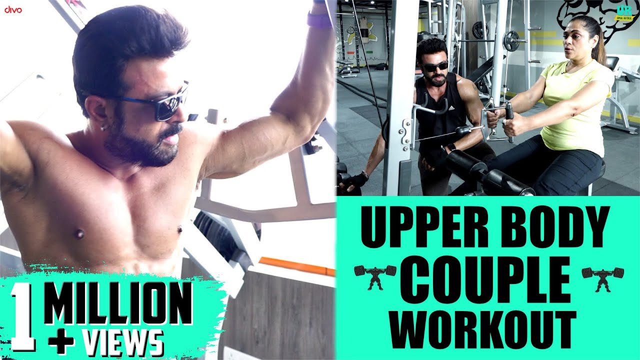 Upper Body Couple Work Out | Riyaz khan & Uma riyaz