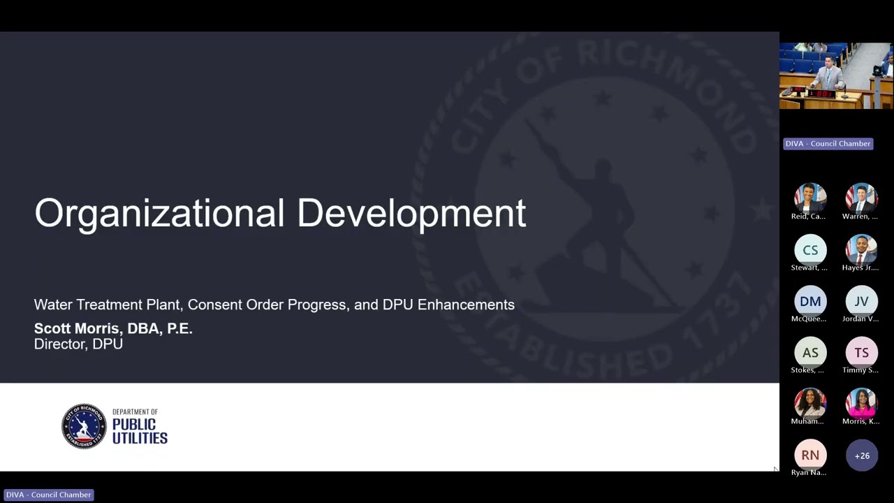 Richmond, VA City Council - Organizational Development Committee Meeting - 2025-07-07