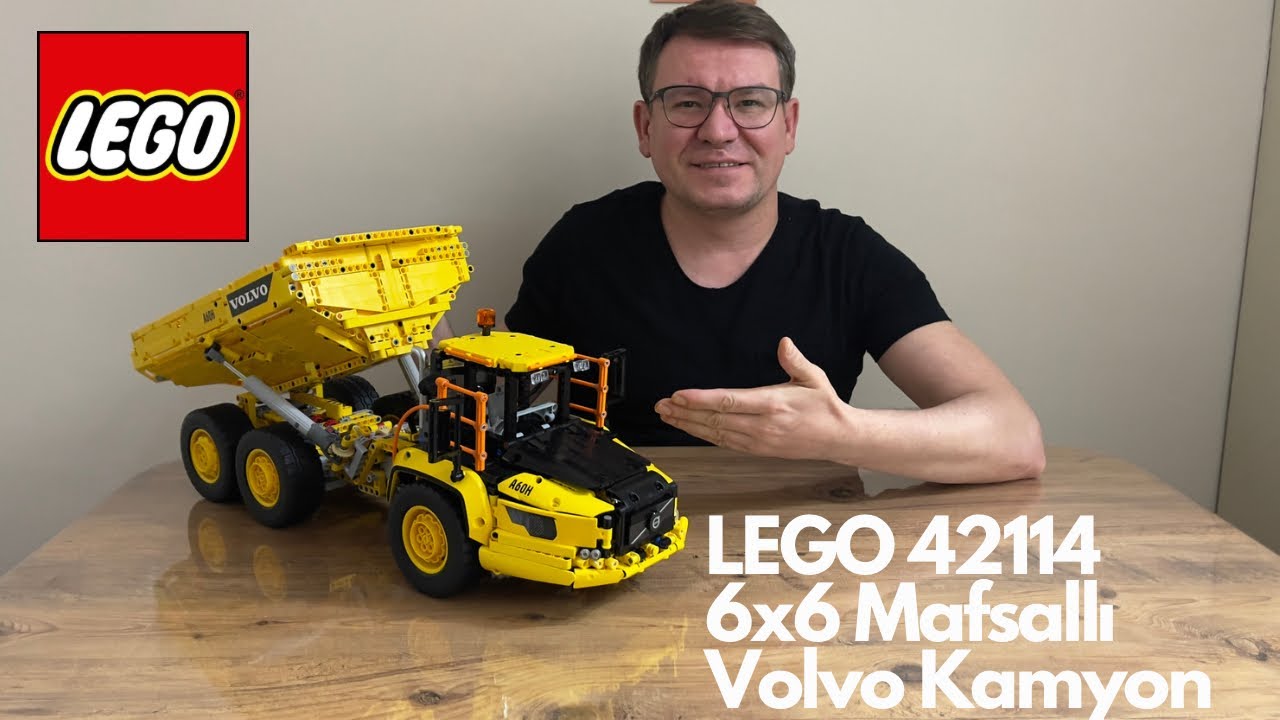 Lego Technic 42114 6x6 MAFSALLI VOLVO KAMYON #volvo #oyuncak #lego #legotechnic