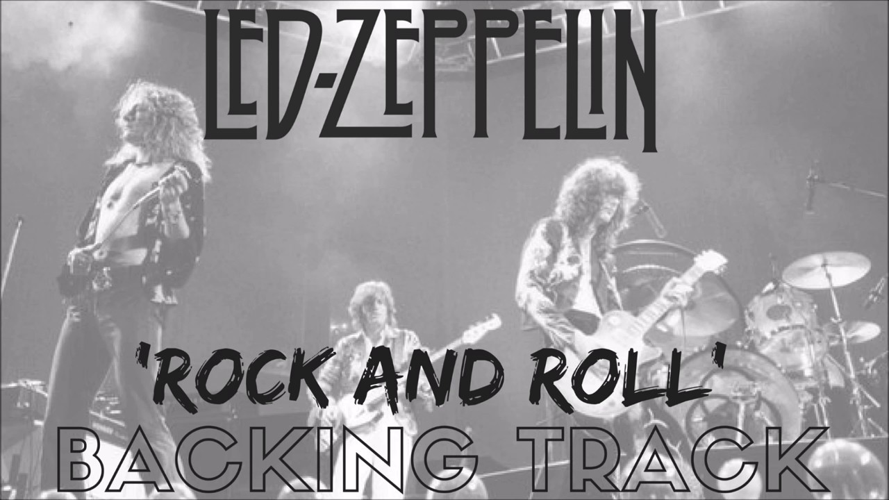Led Zeppelin - 'Rock And Roll' - [Guitar Backing Track] - Play Along To Early 70's  Heavy Rock!