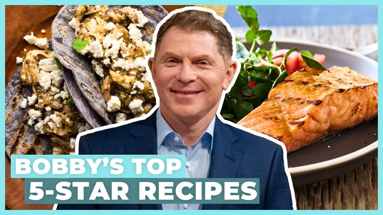 Bobby Flay's Highest-Rated Recipe Videos ⭐️ 🍽️ | Food Network