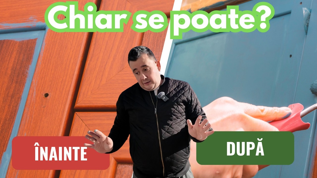 Am vopsit mobila de bucătărie cu Leroy Merlin și am economisit 90%!