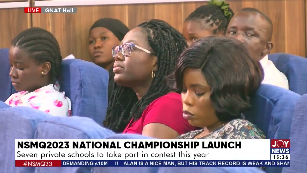 NSMQ 2023: Launch of National championship, 147 schools battle for the coveted trophy