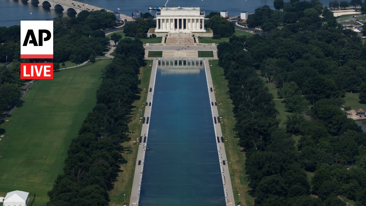 LIVE: Update on charges related to vandalism to the Reflecting Pool