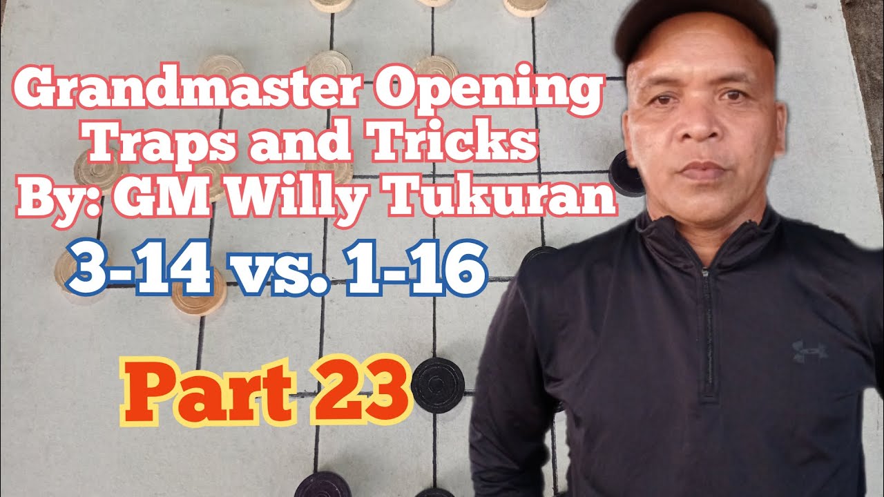 Dama Grandmaster Tutorial Opening Traps & Tricks Part 23