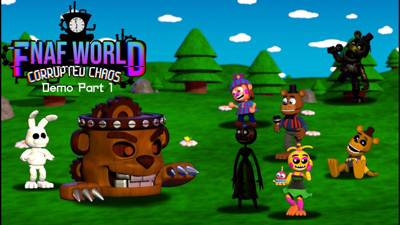 A NEW ADVENTURE AWAITS!!!| Fnaf World Corrupted Chaos Demo Part 1