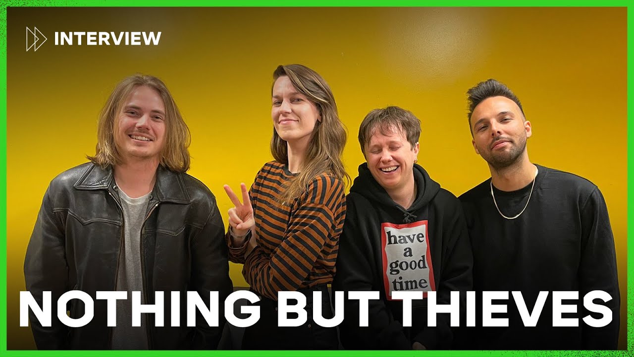 Nothing But Thieves on their backstage bar, tour life & Mario Kart | Interview | Vera On Track | 3FM