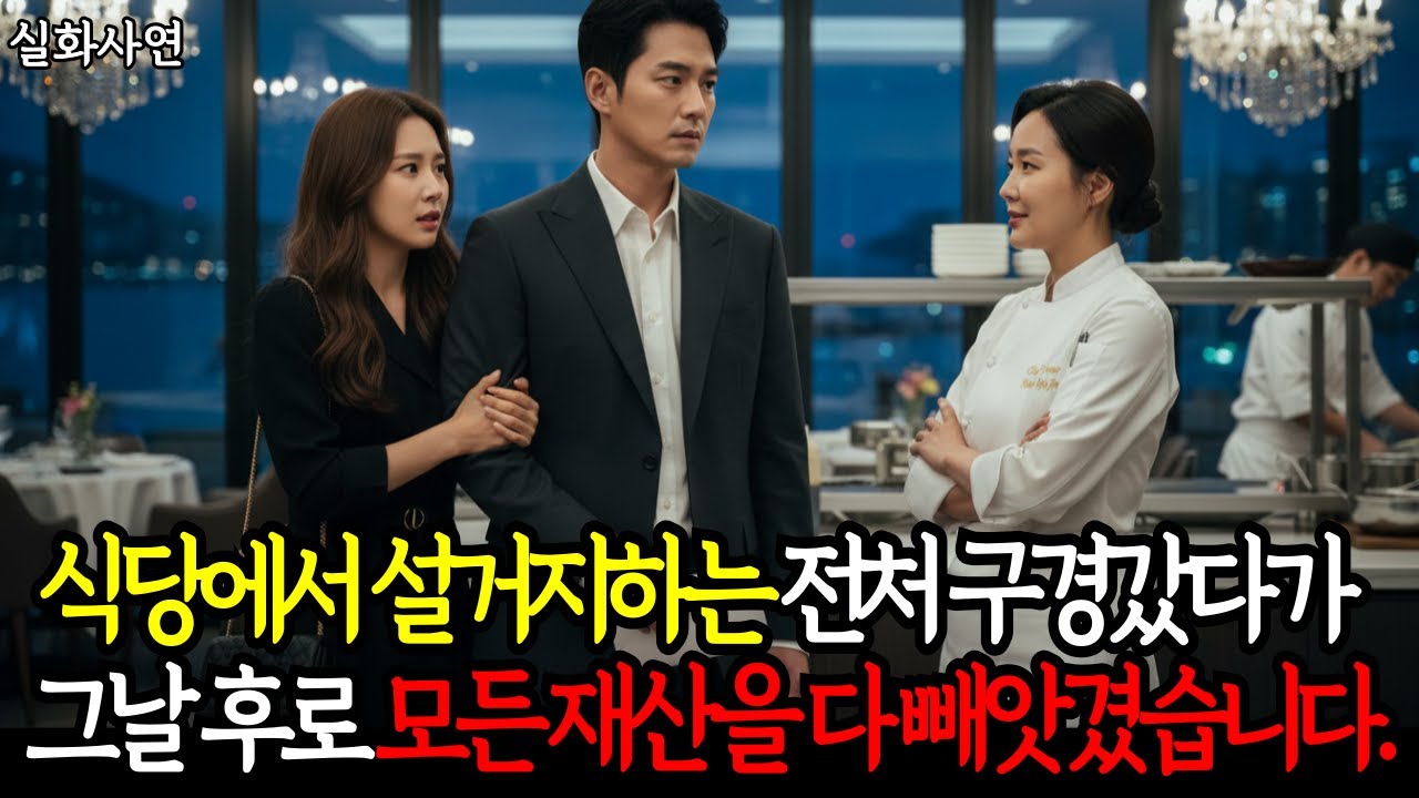 허름한 식당에서 설거지하는 전처 구경 갔다가 그 날 후로 집과 차 전부 다 빼앗겼습니다.ㅣ노후사연ㅣ시니어사연ㅣ오디오북ㅣ인생반전ㅣ감동실화