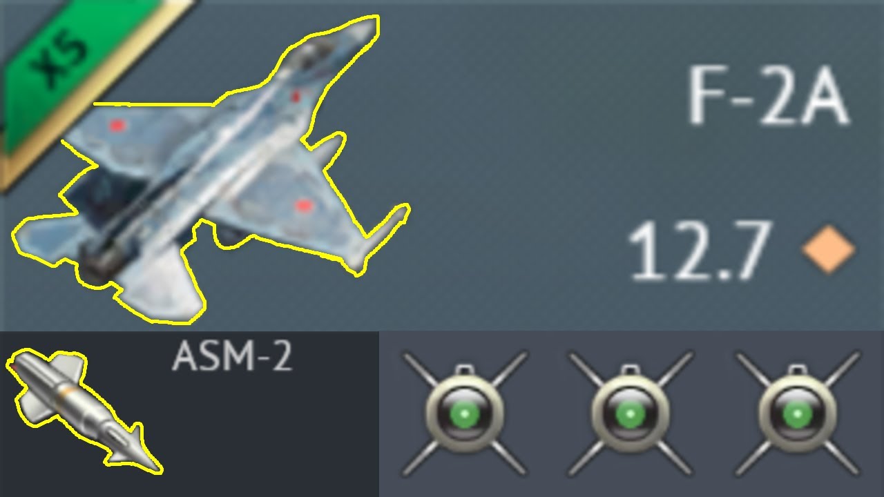 F-2A Viper Zero | War Thunder Dev Server