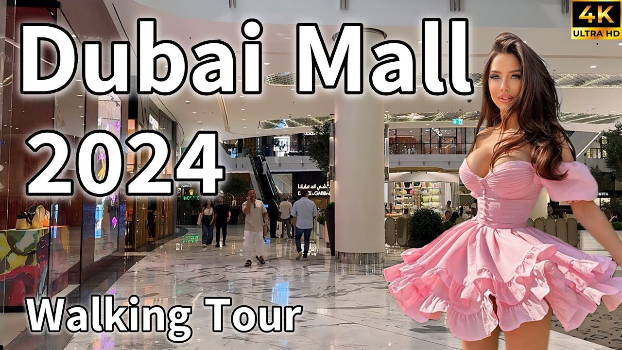 Dubai Mall 🇦🇪 World’s Largest Luxury Shopping Destination! [ 4K ] Grand Walking Tour
