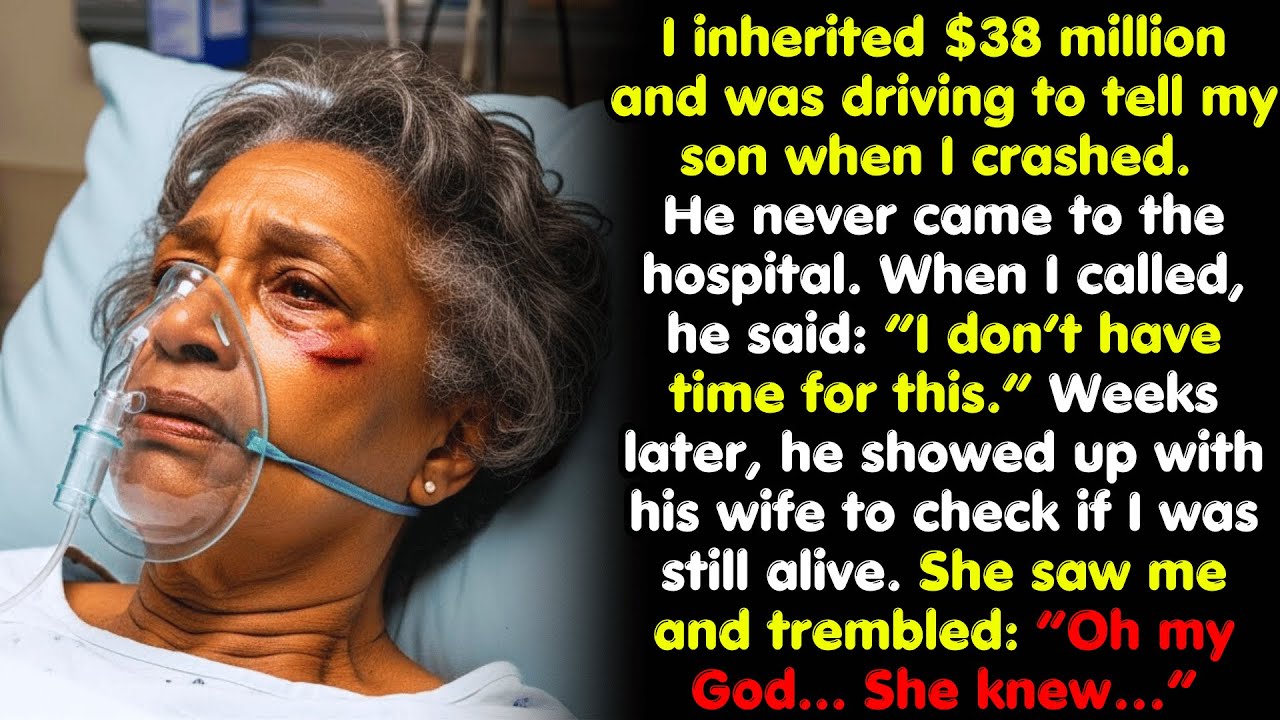 I Survived an Accident After Inheriting $38M. When My Son’s Wife Saw Me, She Trembled: “She Knew…”