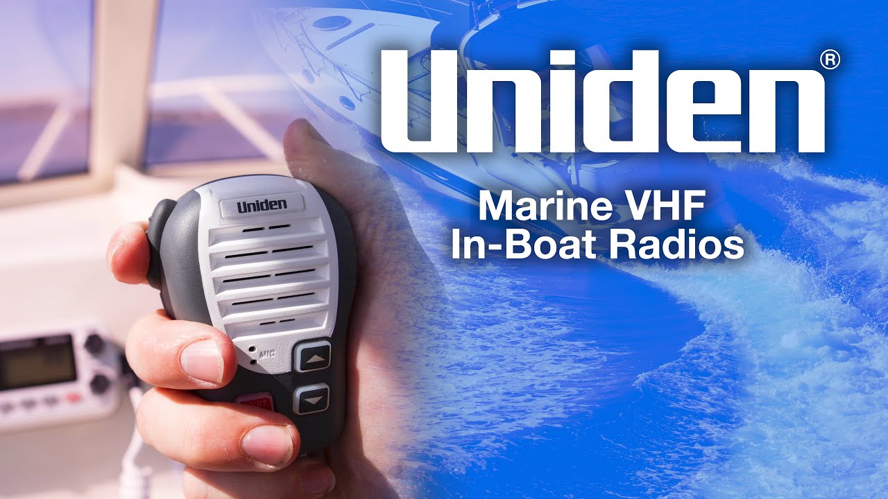 Uniden - Marine VHF In-Boat Radios - All 4 Adventures