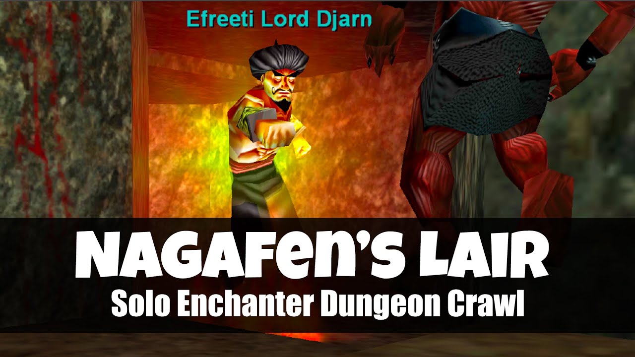 Efreeti Lord Djarn Solo - Nagafen's Lair Enchanter Dungeon Crawl - Everquest Project99