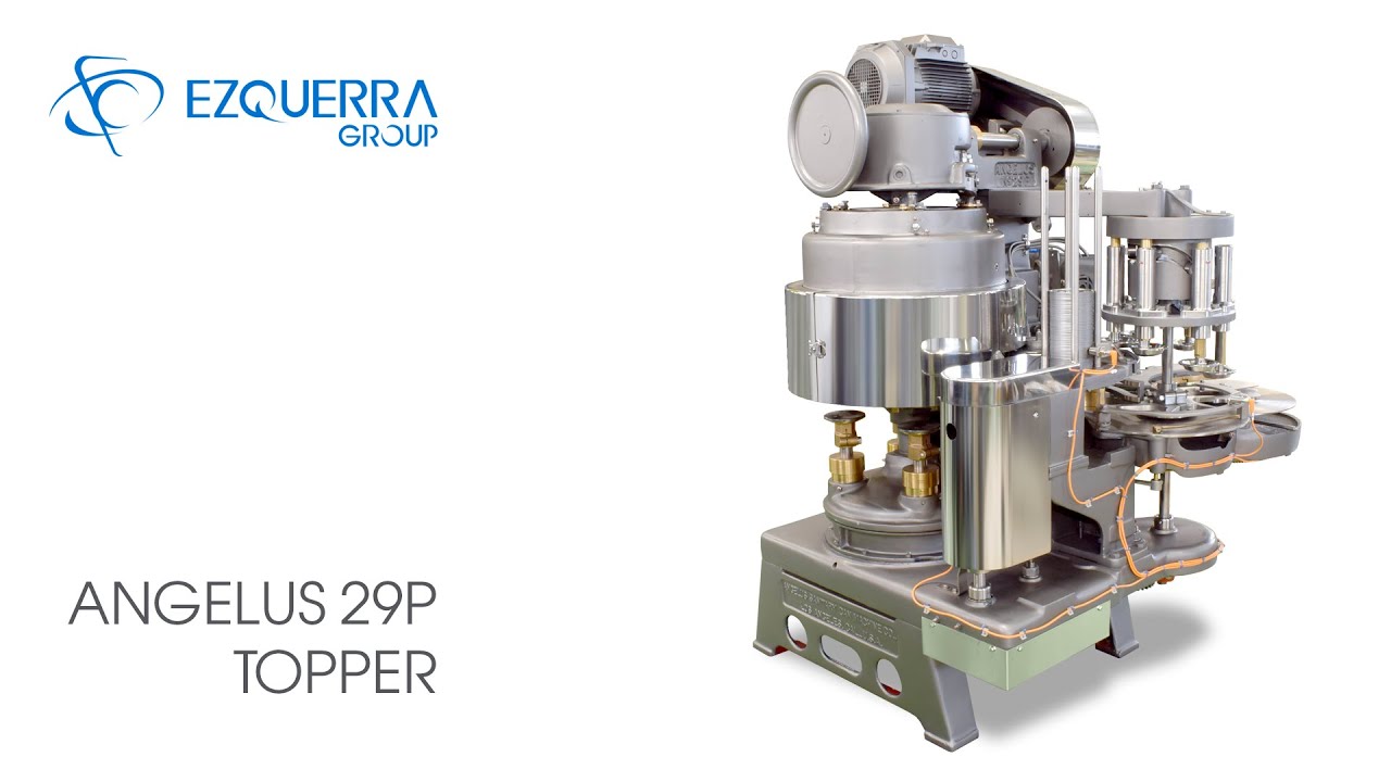 ANGELUS 29P TOPPER - Cerradora de latas / Can Seamer / Sertisseuse de Boîtes de conserve