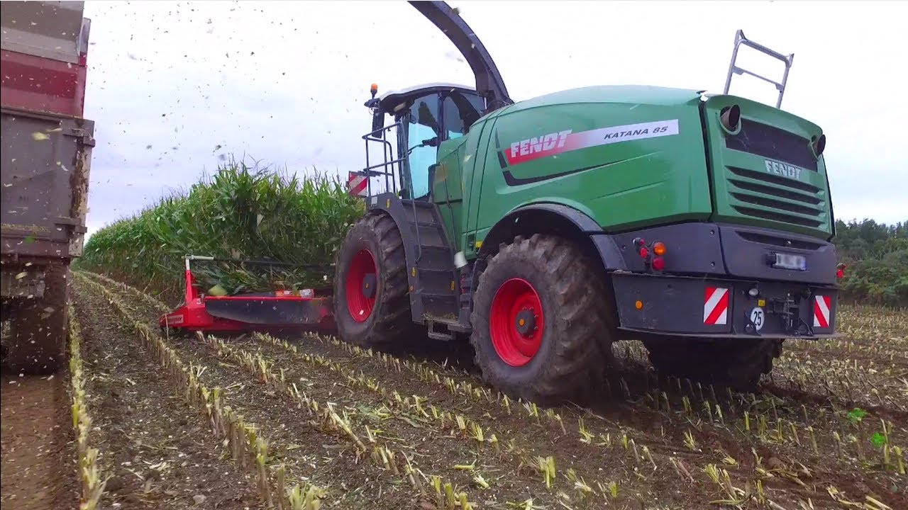 ETA Tual I Ensilage de maïs 2017 I Fendt Katana 85