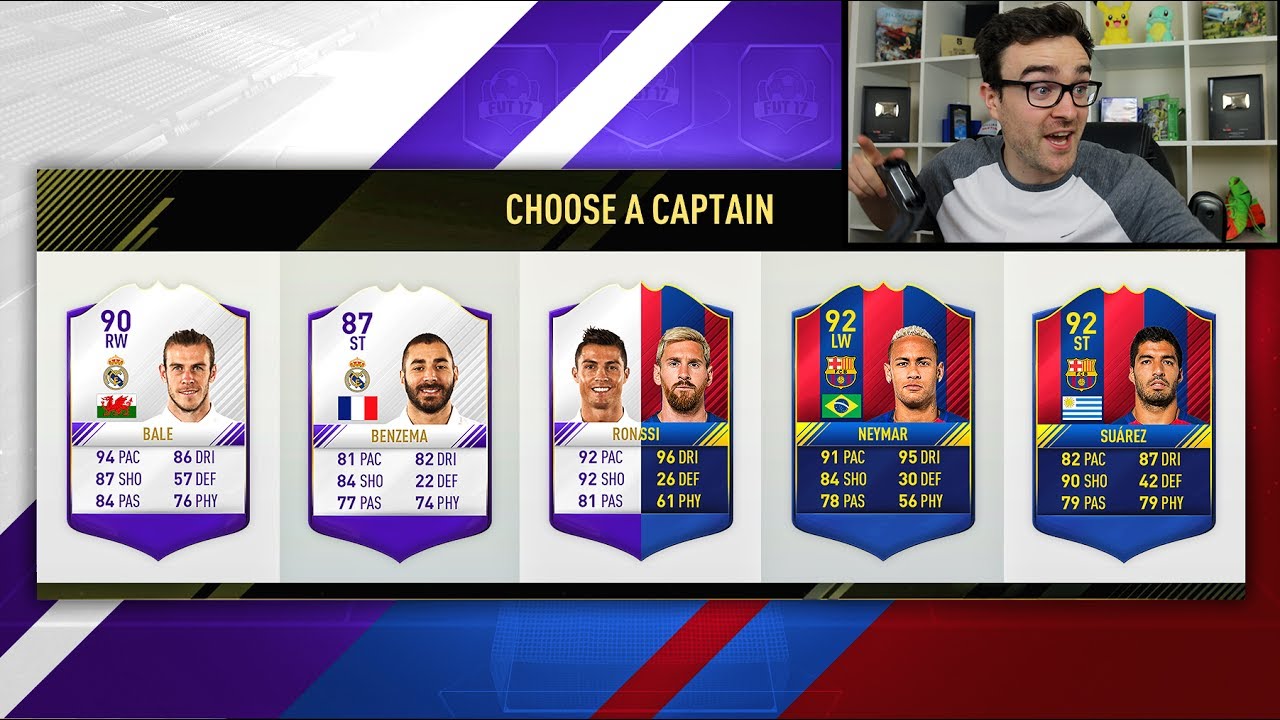 MESSI VS RONALDO FUT DRAFT!!!