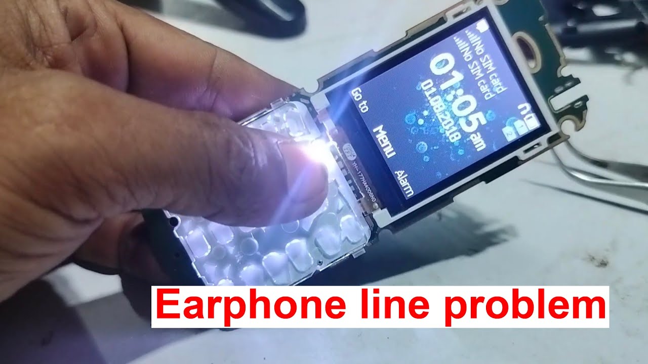 Nokia Mobile earphone line problem Solve l how to repair a mobile